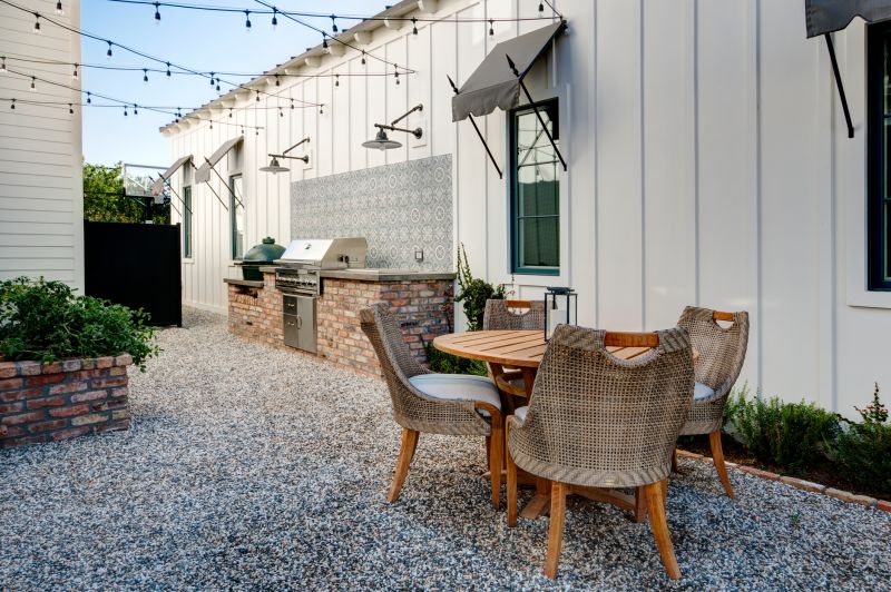 Backyard Patio Installation