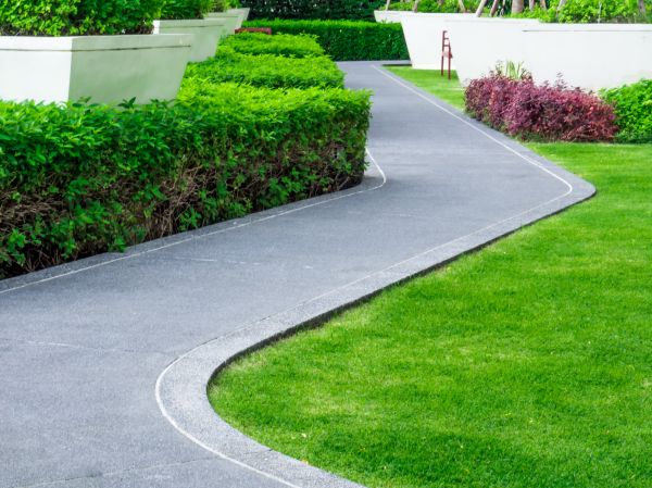 Walkway Curb Installation in Brighton
