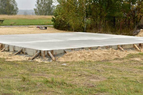 Slab Foundation Installation in Brighton