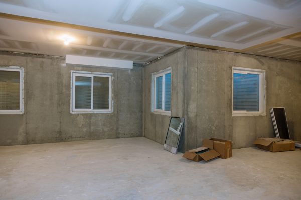 Basement Concrete Installation in Brighton