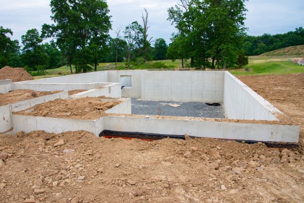 Basement Foundation Pouring in Brighton