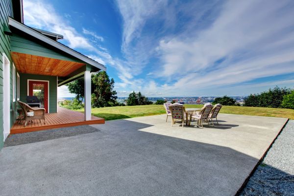 Backyard Concrete Paving in Brighton