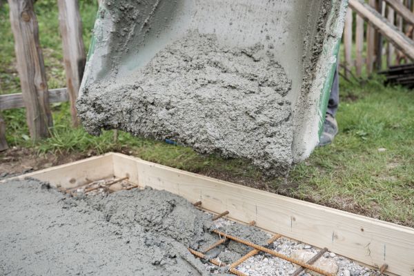 Yard Concrete Pouring in Brighton
