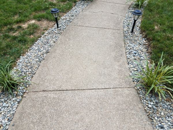 Cement Path Construction in Brighton